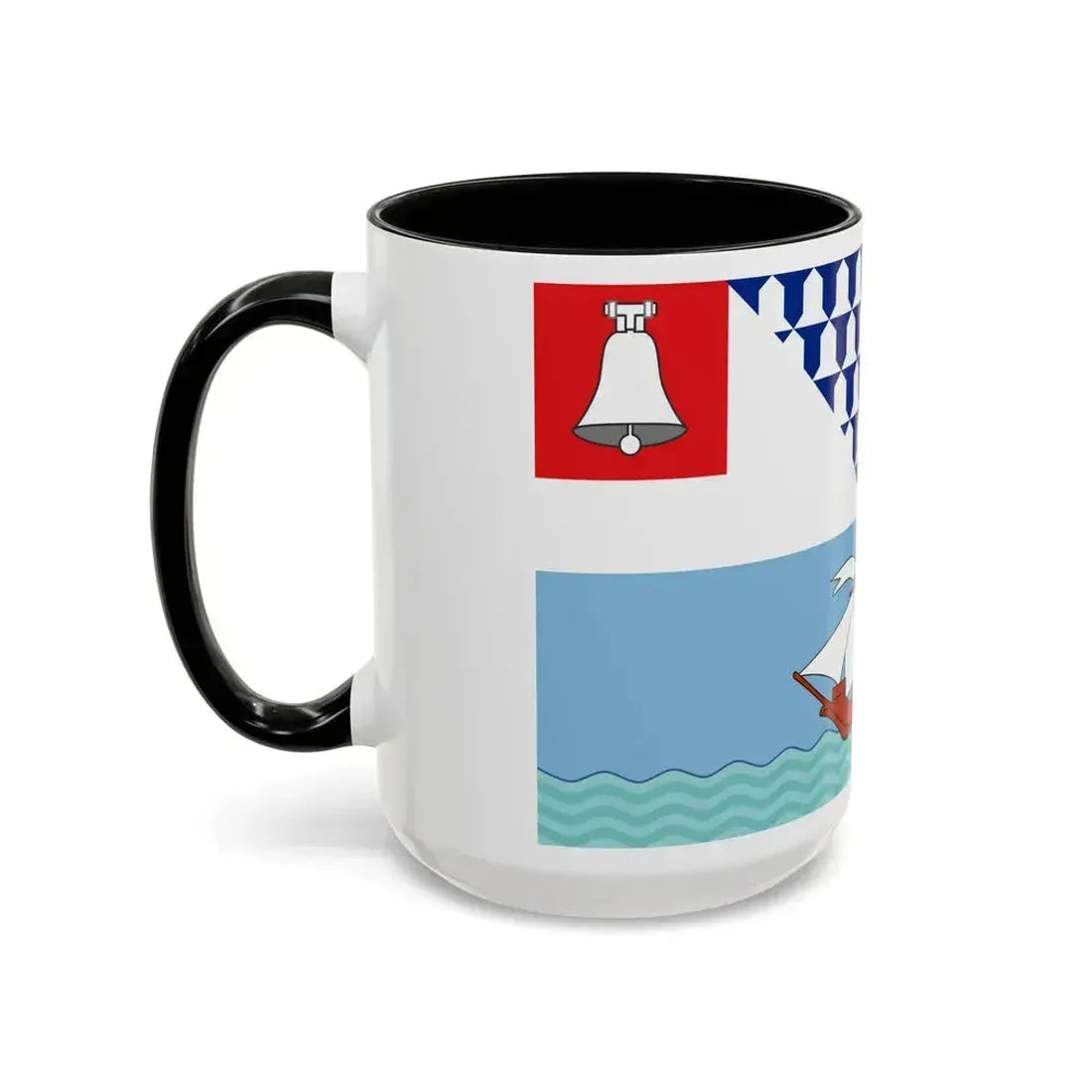 Flag of Belfast Ireland - Accent Coffee Mug - Go Mug Yourself