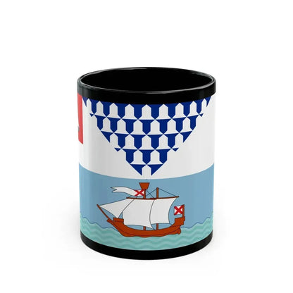Flag of Belfast Ireland - Black Coffee Mug 11oz - Go Mug Yourself