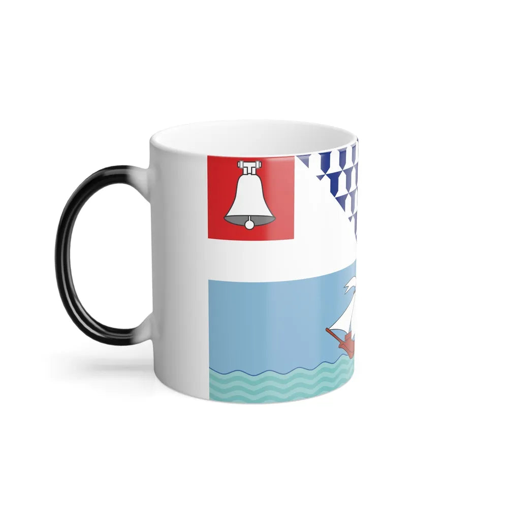 Flag of Belfast Ireland - Color Changing Coffee Mug-Go Mug Yourself