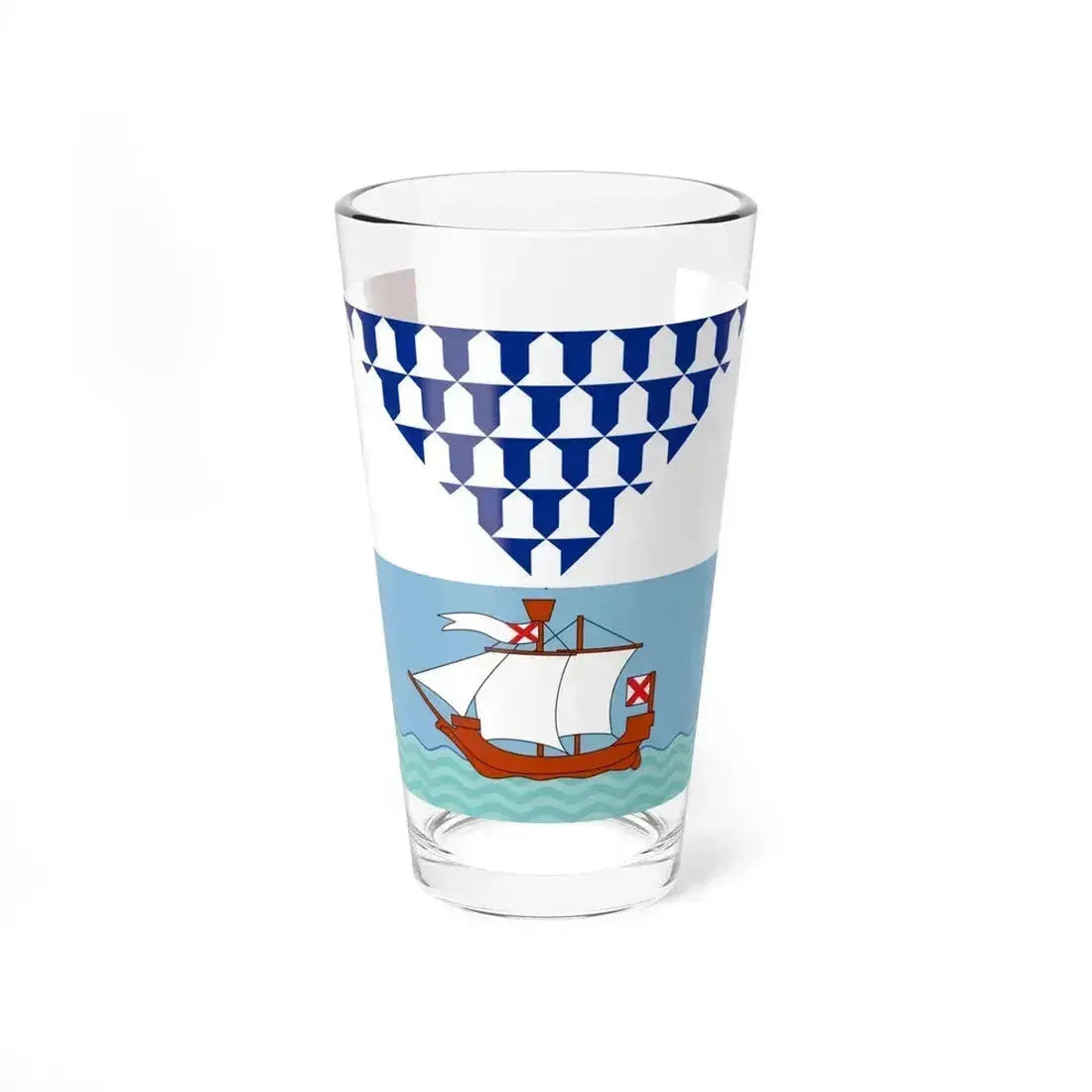 Flag of Belfast Ireland - Pint Glass 16oz 16oz - Go Mug Yourself