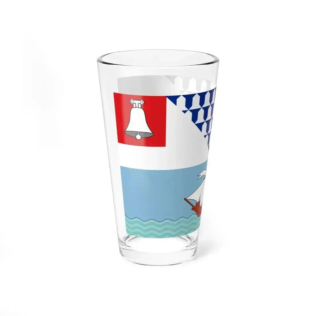 Flag of Belfast Ireland - Pint Glass 16oz - Go Mug Yourself