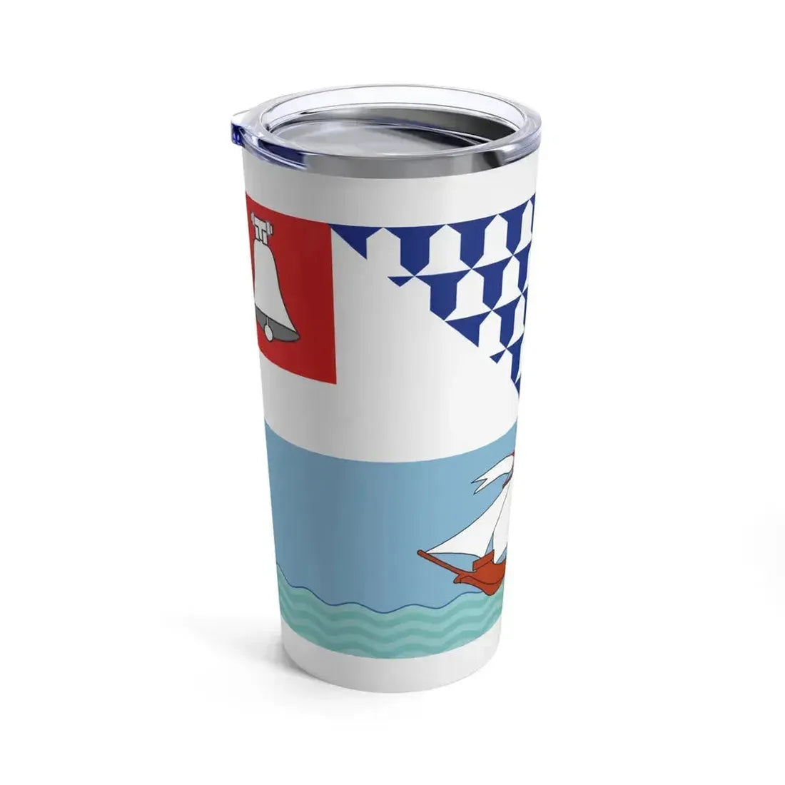 Flag of Belfast Ireland - Tumbler 20oz - Go Mug Yourself