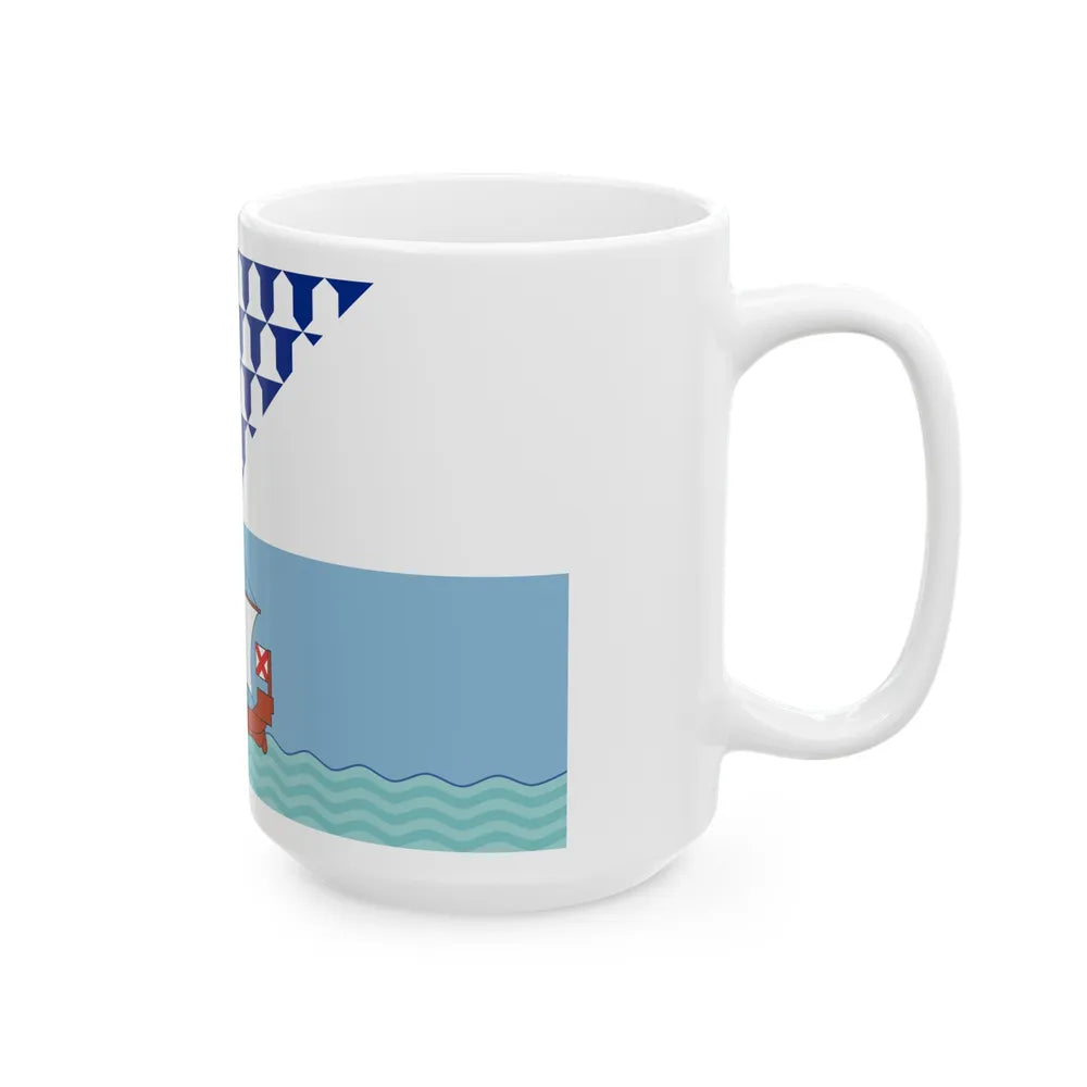 Flag of Belfast Ireland - White Coffee Mug-Go Mug Yourself