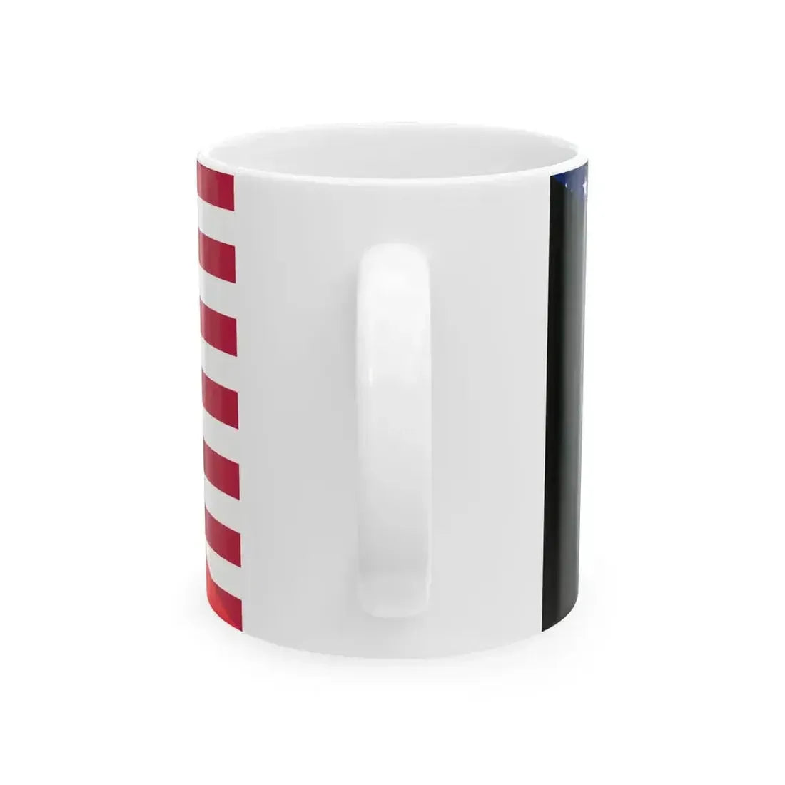 Flag of Belgium and the United States (Belgium) White Coffee Mug - Go Mug Yourself