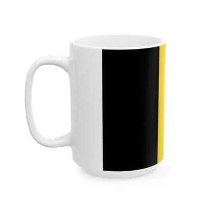 Flag of Belgium civil (Belgium) White Coffee Mug - Go Mug Yourself