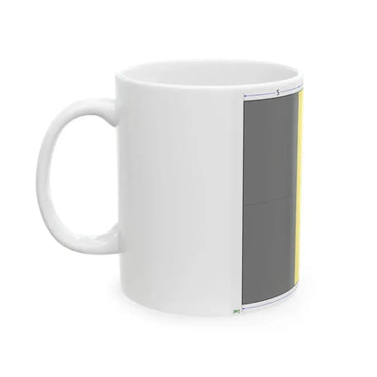 Flag of Belgium construction sheet (Belgium) White Coffee Mug - Go Mug Yourself