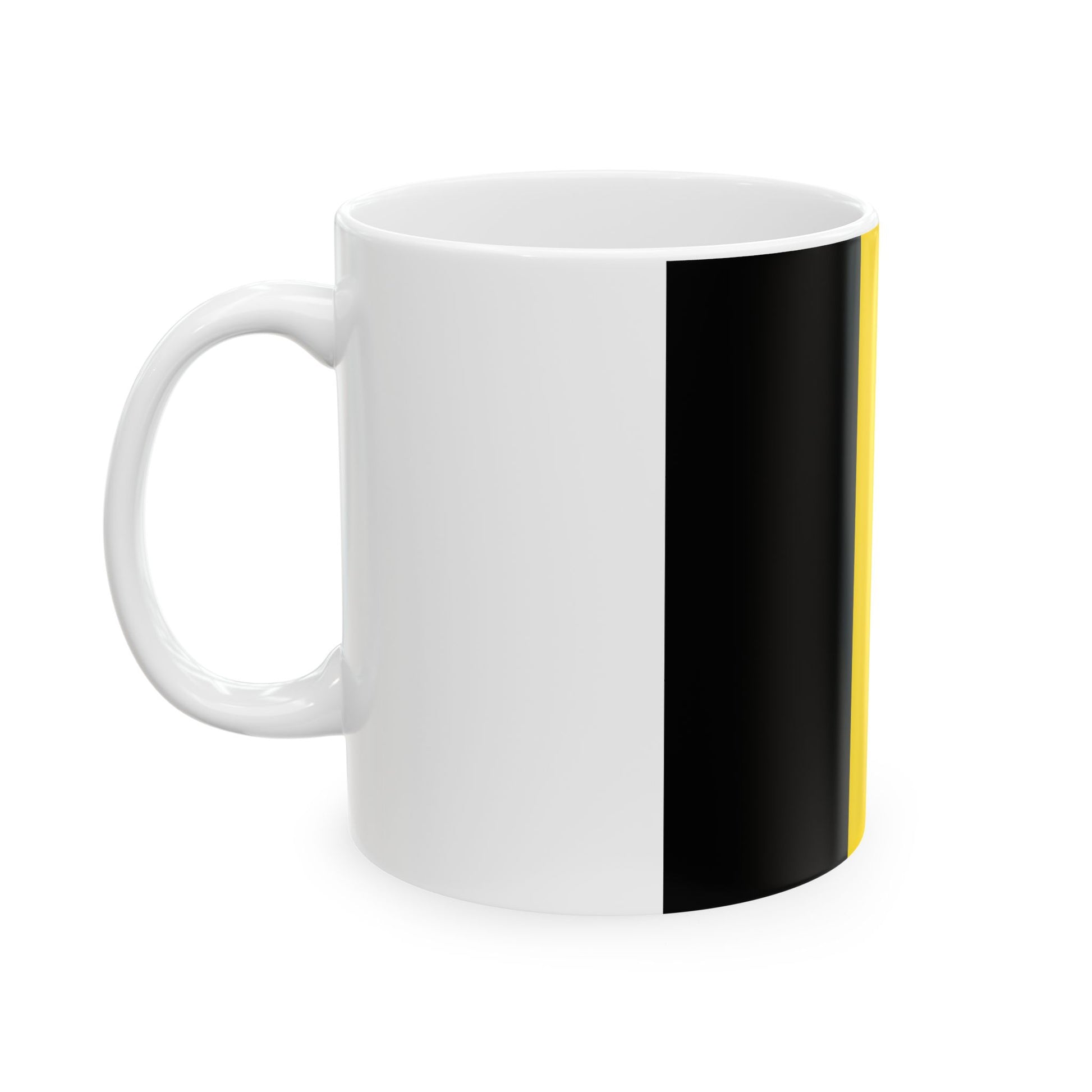 Flag of Belgium state (Belgium) White Coffee Mug-Go Mug Yourself