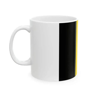 Flag of Belgium state (Belgium) White Coffee Mug - Go Mug Yourself