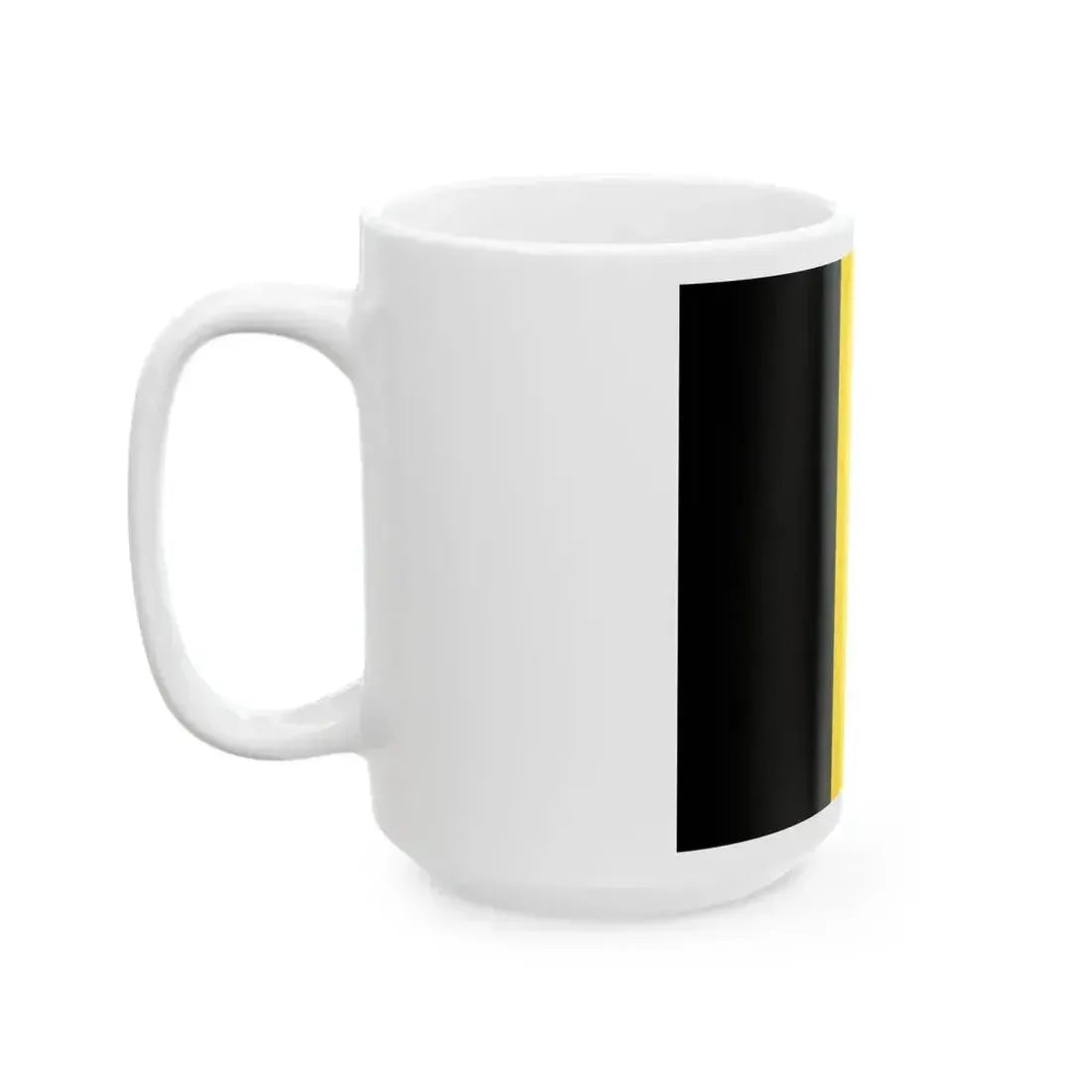 Flag of Belgium state (Belgium) White Coffee Mug - Go Mug Yourself