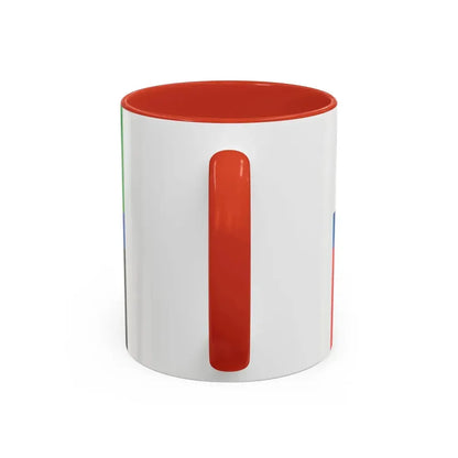 Flag of Belgorod Oblast Russia - Accent Coffee Mug - Go Mug Yourself