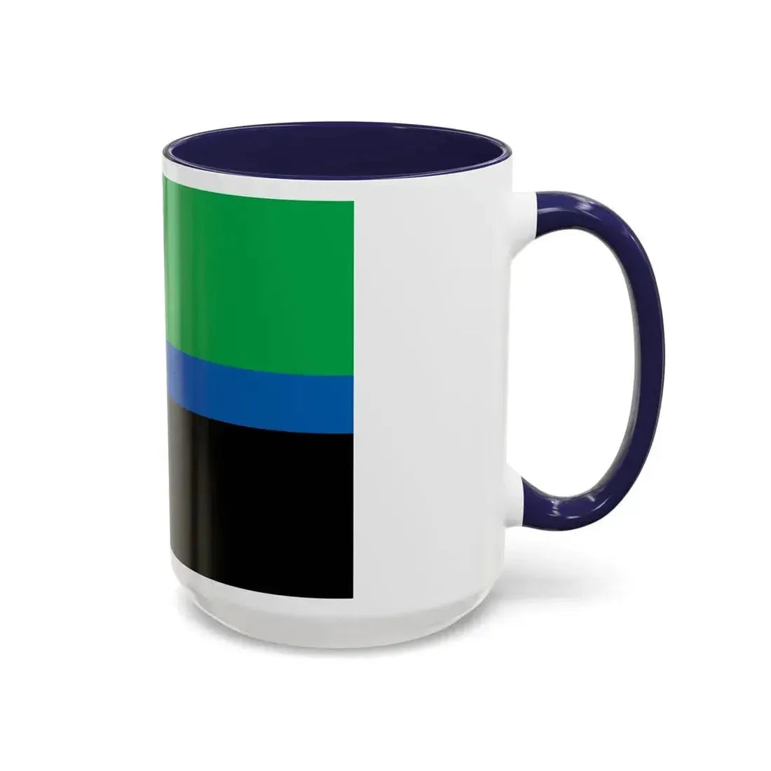 Flag of Belgorod Oblast Russia - Accent Coffee Mug - Go Mug Yourself