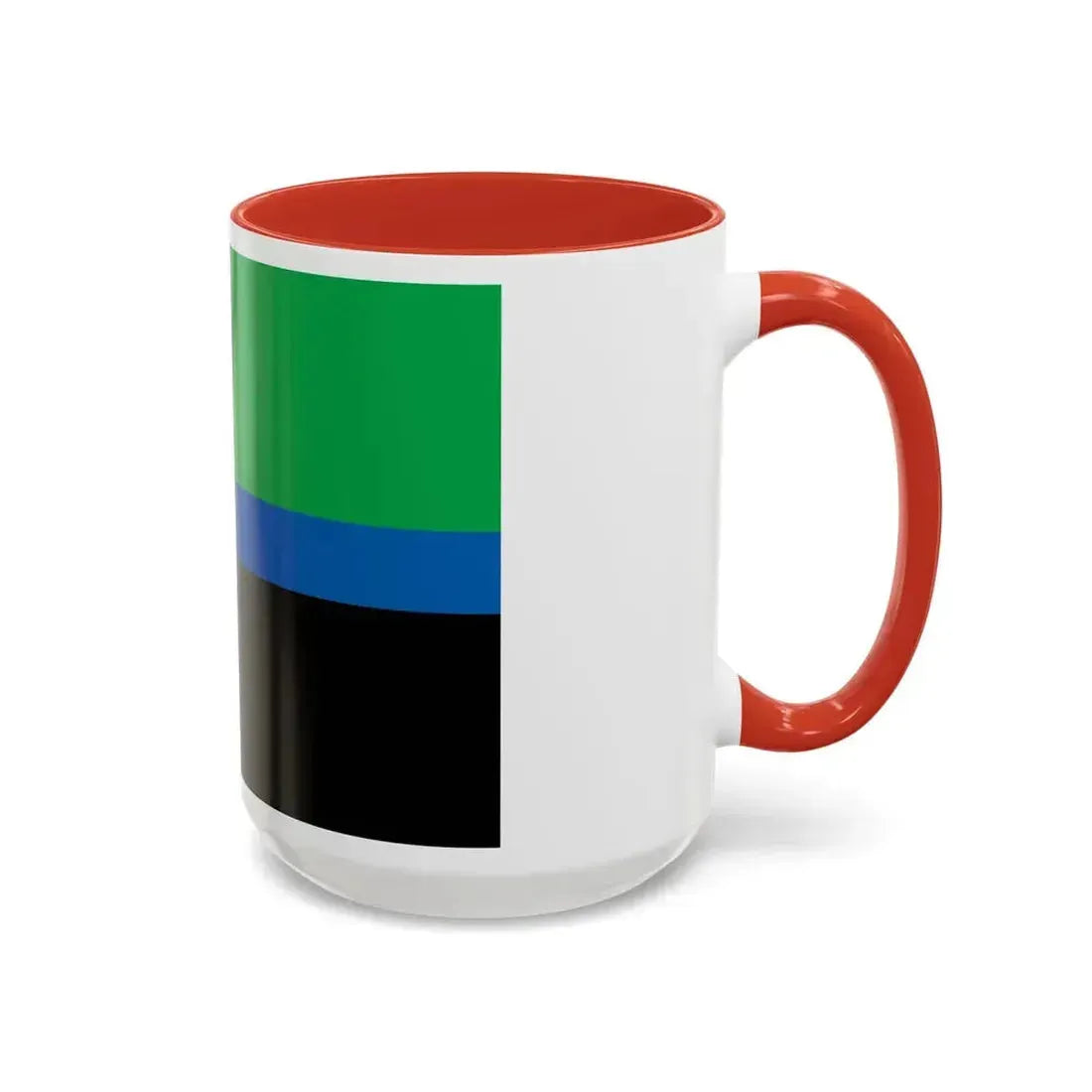 Flag of Belgorod Oblast Russia - Accent Coffee Mug - Go Mug Yourself