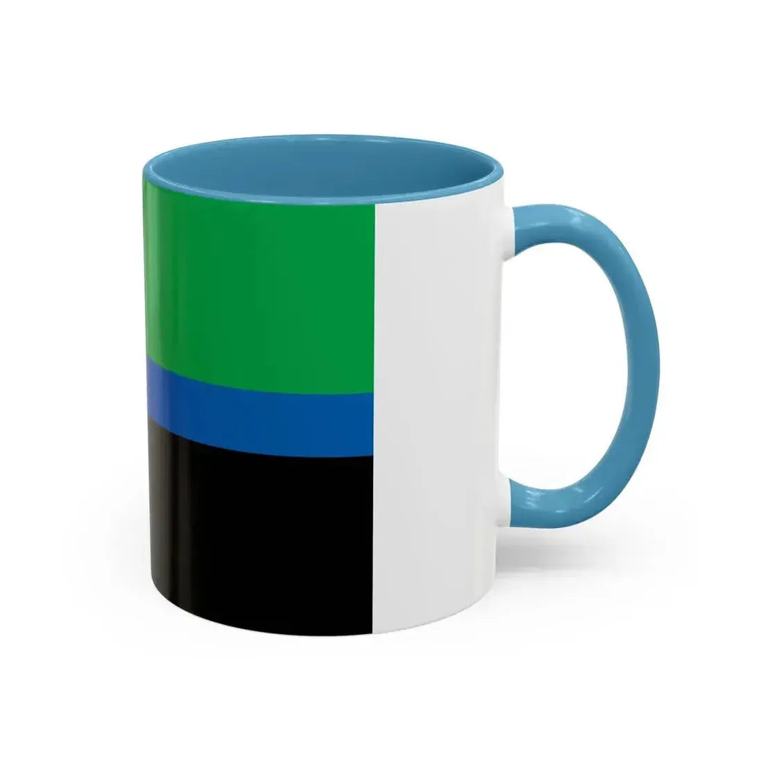 Flag of Belgorod Oblast Russia - Accent Coffee Mug - Go Mug Yourself