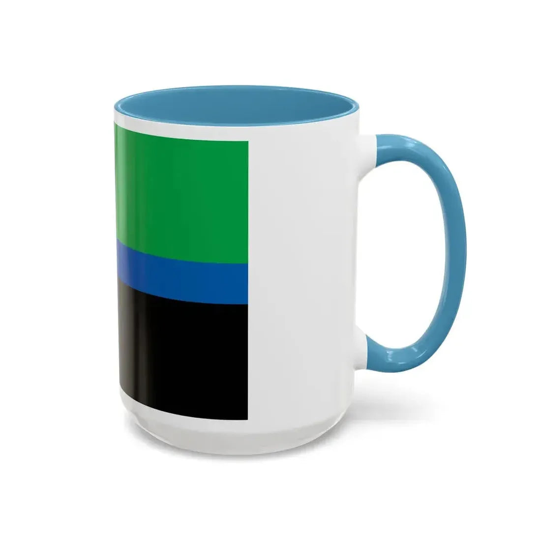 Flag of Belgorod Oblast Russia - Accent Coffee Mug - Go Mug Yourself
