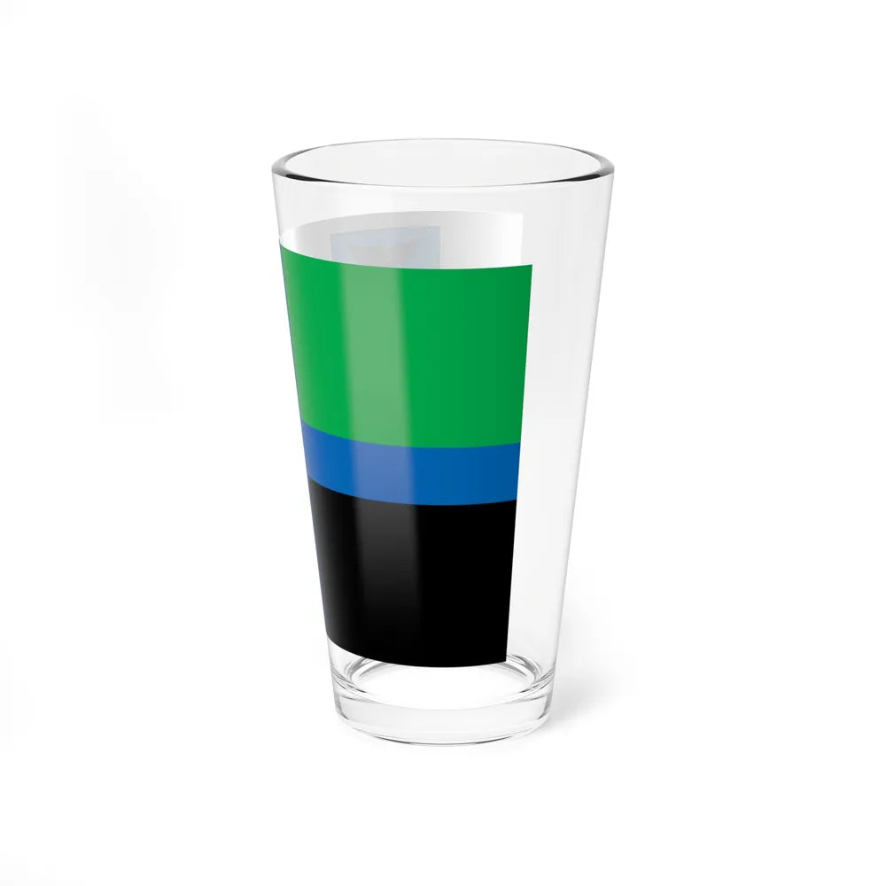 Flag of Belgorod Oblast Russia - Pint Glass 16oz-Go Mug Yourself