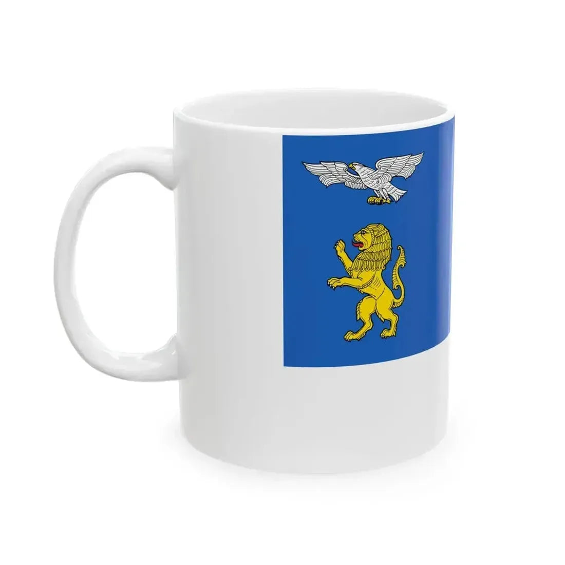 Flag of Belgorod (Russia) White Coffee Mug - Go Mug Yourself