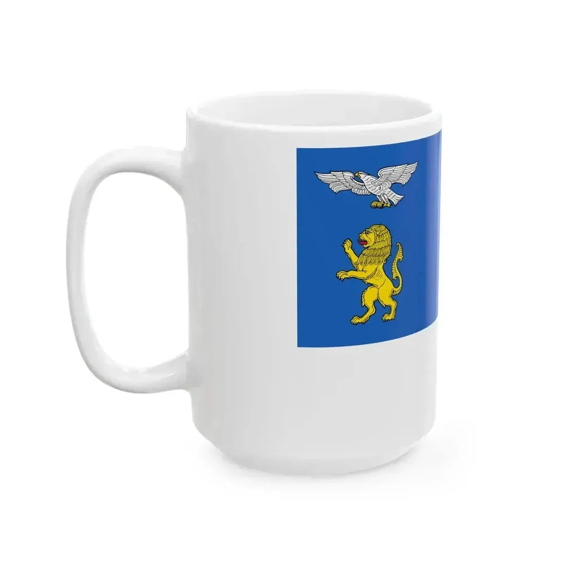 Flag of Belgorod (Russia) White Coffee Mug - Go Mug Yourself