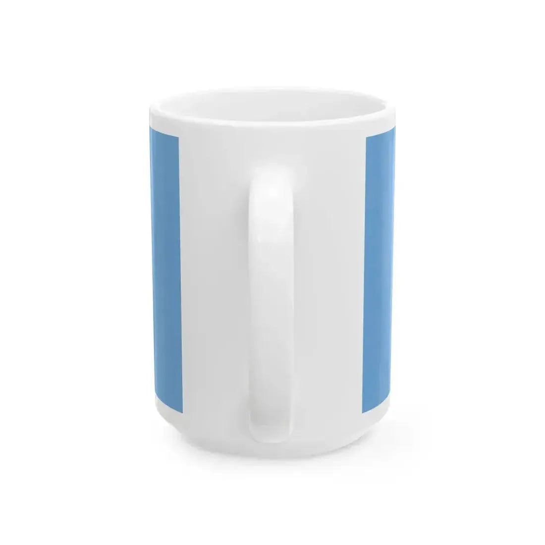 Flag of Belgrano in Vilcapugio and Ayohuma (Argentina) White Coffee Mug - Go Mug Yourself