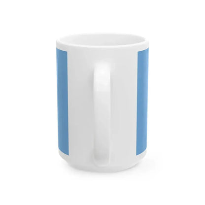 Flag of Belgrano in Vilcapugio and Ayohuma (Argentina) White Coffee Mug - Go Mug Yourself