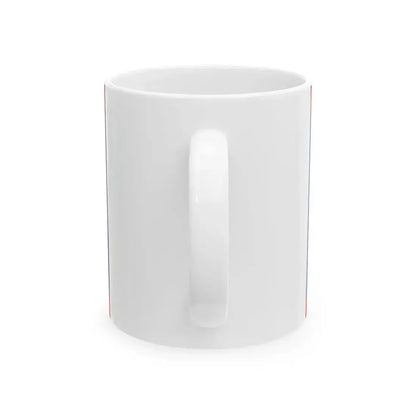 Flag of Belize 3-2 (Belize) White Coffee Mug - Go Mug Yourself