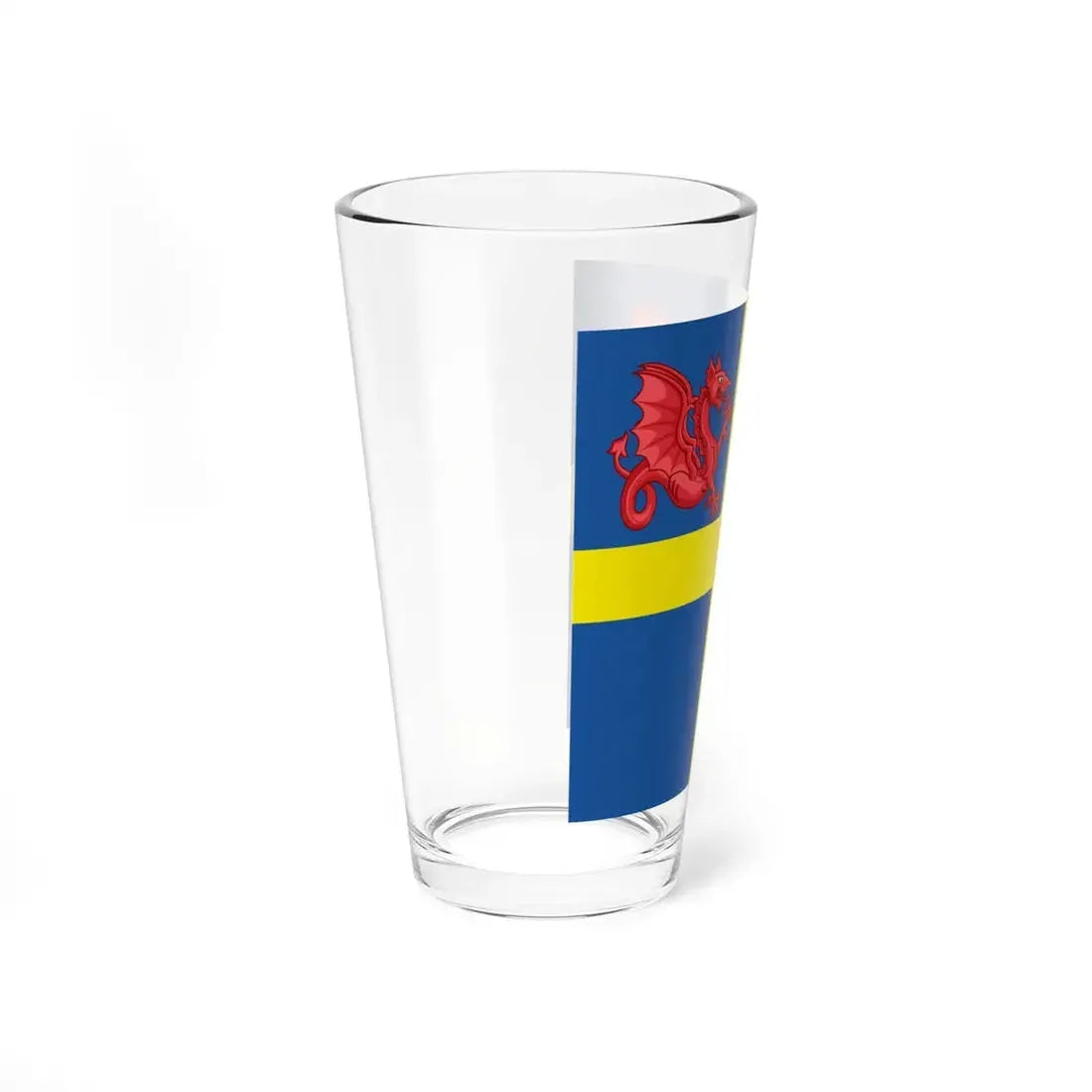 Flag of Belluno (Italy) Pint Glass 16oz - Go Mug Yourself