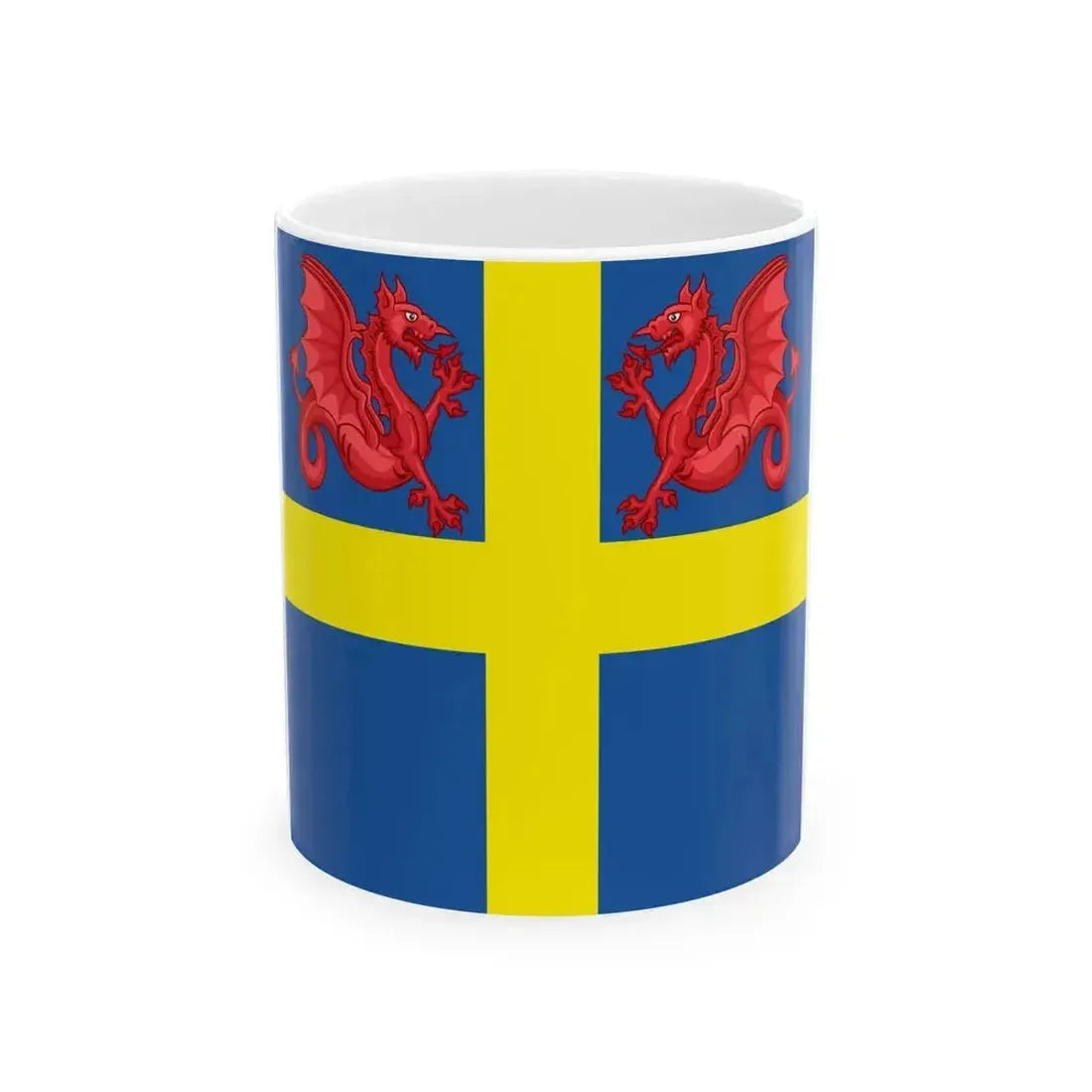 Flag of Belluno (Italy) White Coffee Mug 11oz - Go Mug Yourself