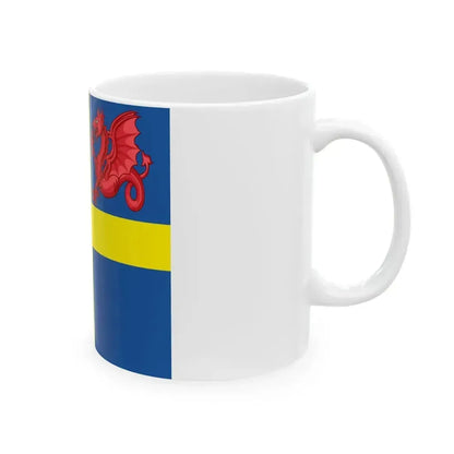 Flag of Belluno (Italy) White Coffee Mug - Go Mug Yourself