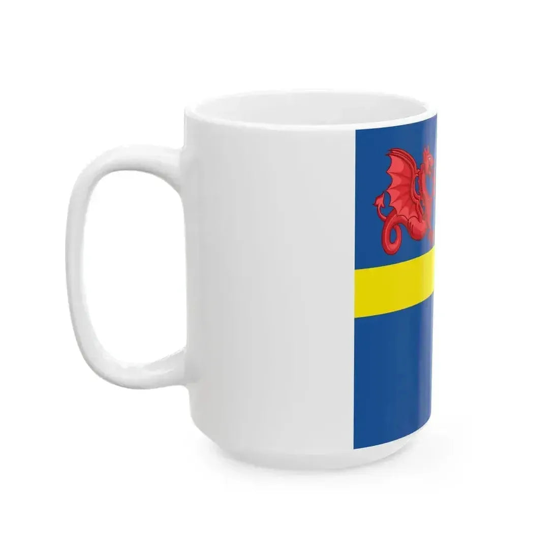 Flag of Belluno (Italy) White Coffee Mug - Go Mug Yourself