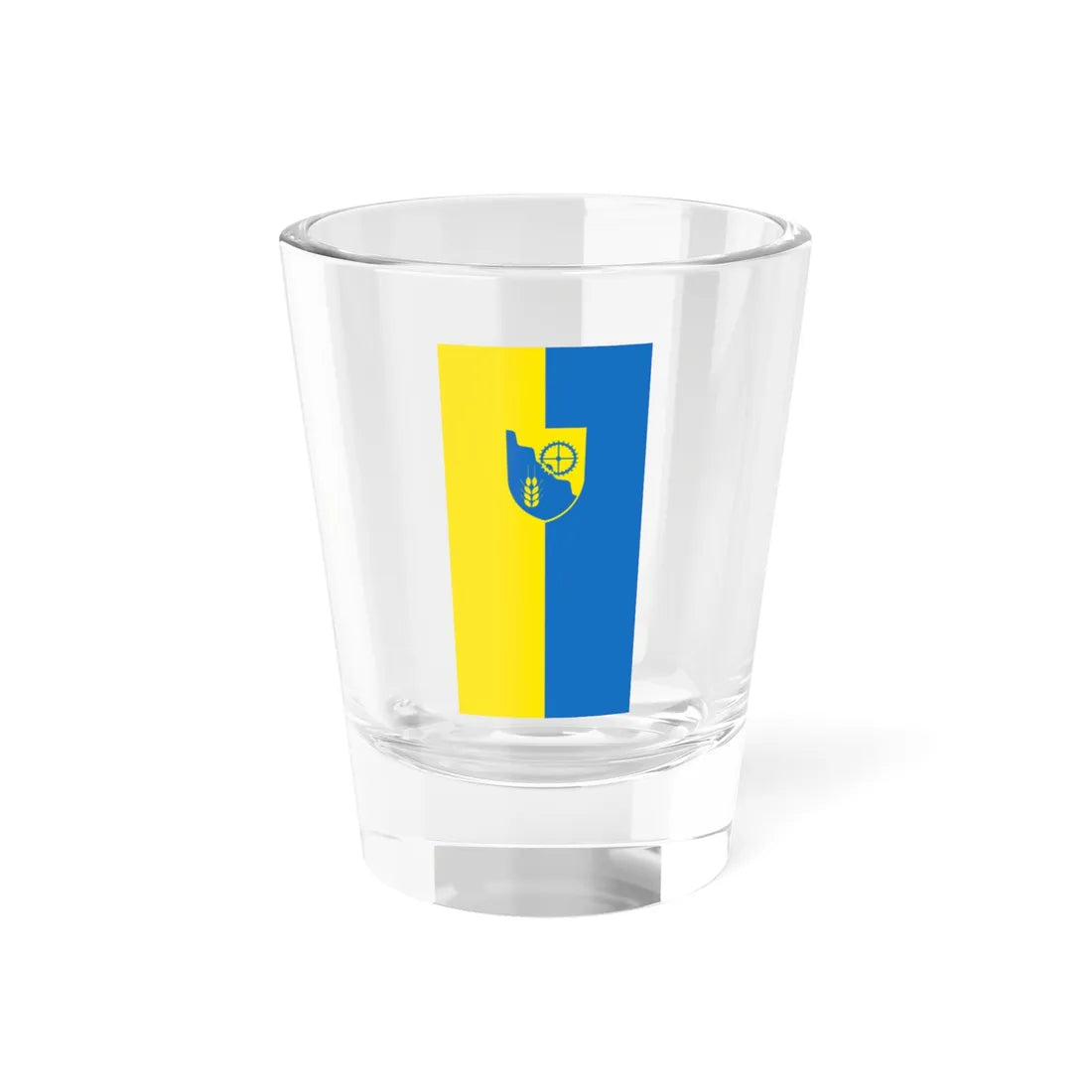 Flag of Beltinci vertical (Slovenia) Shot Glass 1.5oz 1.5oz - Go Mug Yourself
