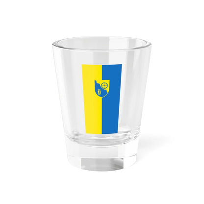 Flag of Beltinci vertical (Slovenia) Shot Glass 1.5oz 1.5oz - Go Mug Yourself