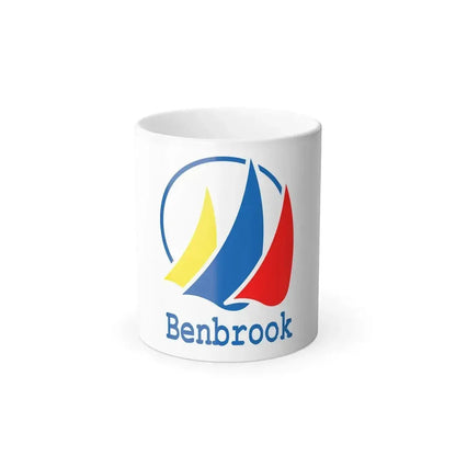 Flag of Benbrook, Texas - Color Changing Coffee Mug 11oz - Go Mug Yourself