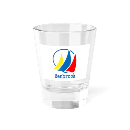 Flag of Benbrook Texas (United States) Shot Glass 1.5oz 1.5oz - Go Mug Yourself