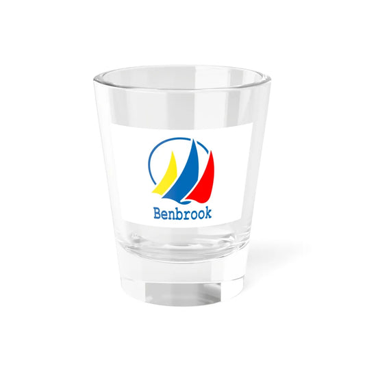 Flag of Benbrook Texas (United States) Shot Glass 1.5oz 1.5oz - Go Mug Yourself