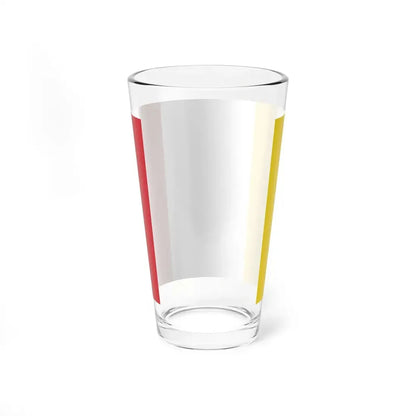 Flag of Benevento (Italy) Pint Glass 16oz - Go Mug Yourself