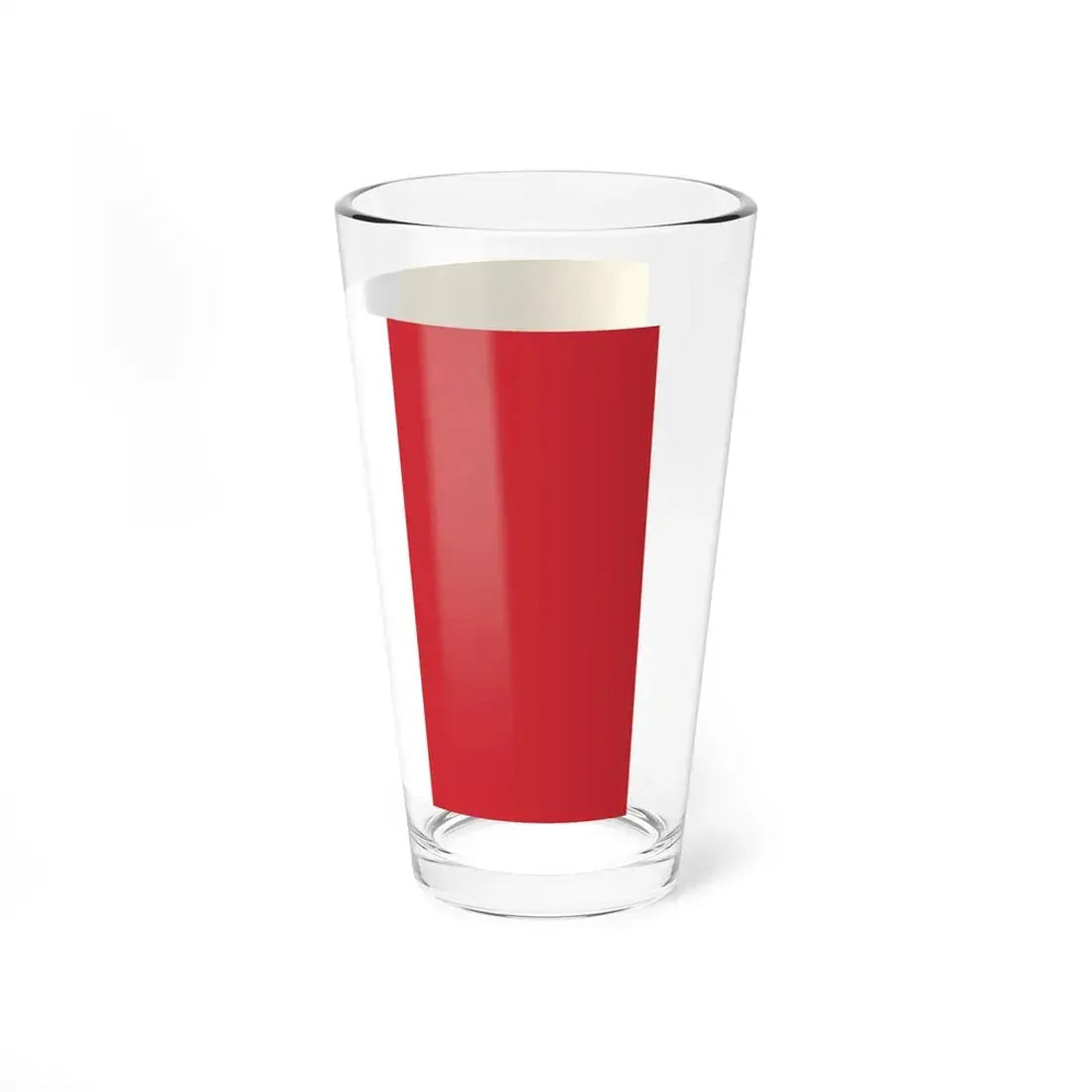 Flag of Benevento (Italy) Pint Glass 16oz - Go Mug Yourself