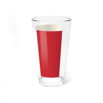 Flag of Benevento (Italy) Pint Glass 16oz - Go Mug Yourself