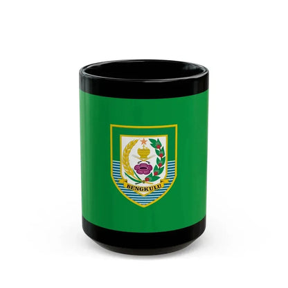Flag of Bengkulu Indonesia - Black Coffee Mug 15oz - Go Mug Yourself