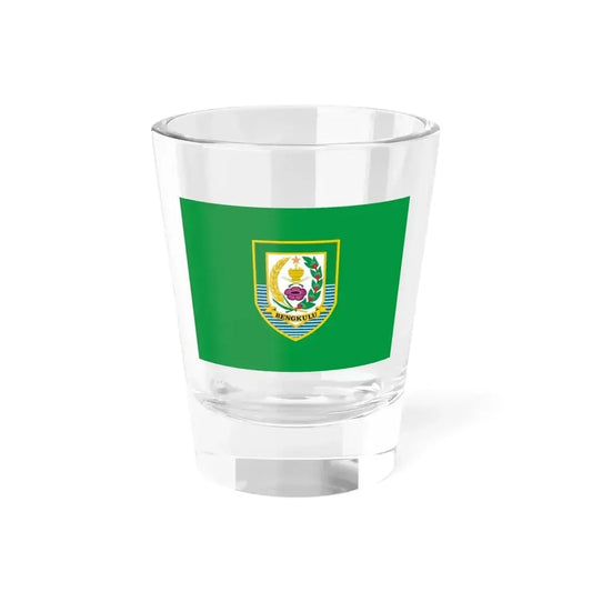 Flag of Bengkulu Indonesia - Shot Glass 1.5oz 1.5oz - Go Mug Yourself