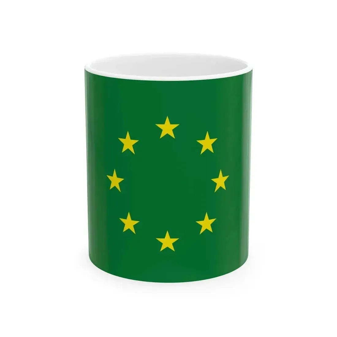 Flag of Beni Department Bolivia (Bolivia) White Coffee Mug 11oz - Go Mug Yourself