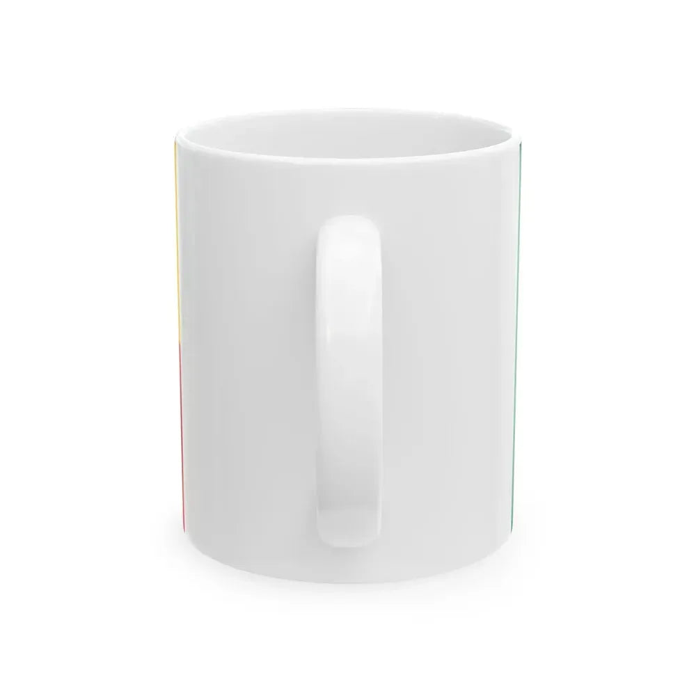 Flag of Benin (Benin) White Coffee Mug - Go Mug Yourself