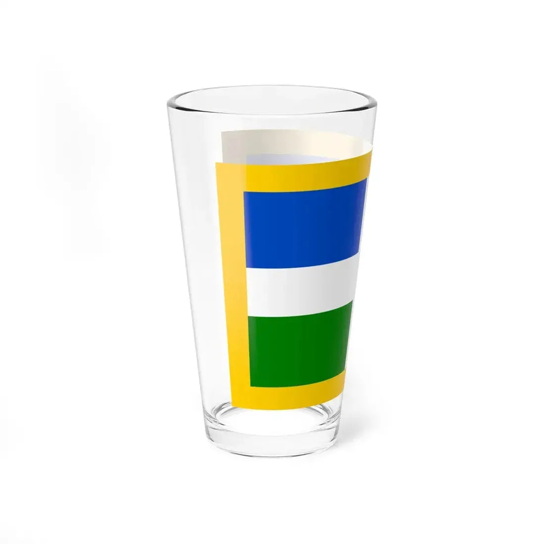 Flag of Benna (Italy) Pint Glass 16oz - Go Mug Yourself