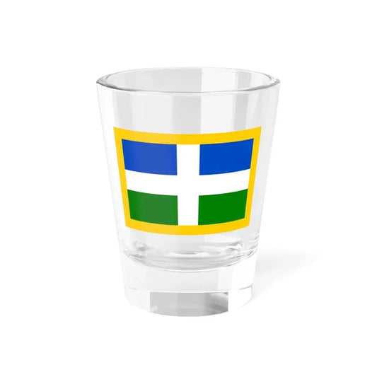 Flag of Benna (Italy) Shot Glass 1.5oz 1.5oz - Go Mug Yourself