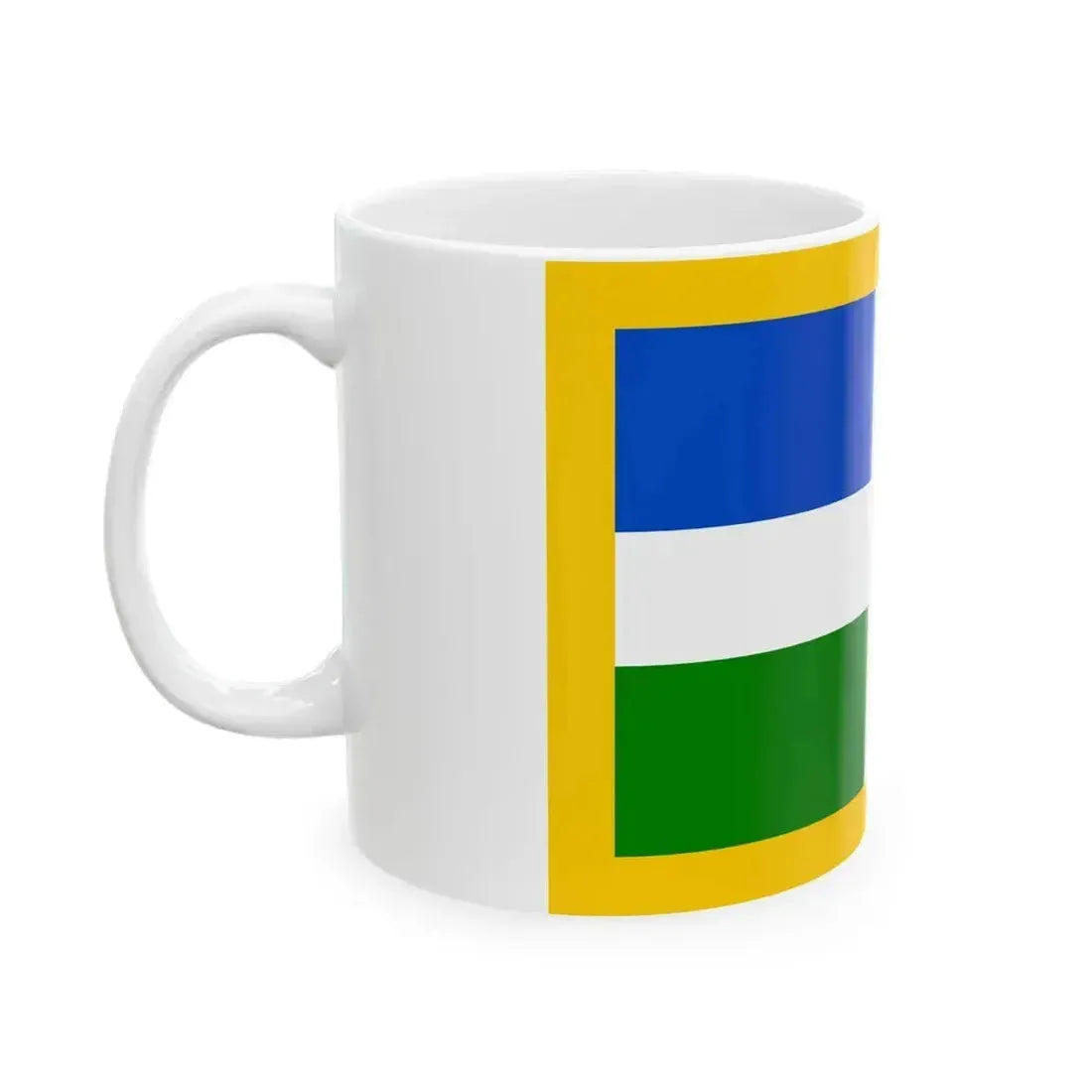Flag of Benna (Italy) White Coffee Mug - Go Mug Yourself