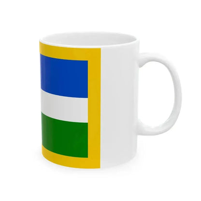 Flag of Benna (Italy) White Coffee Mug - Go Mug Yourself