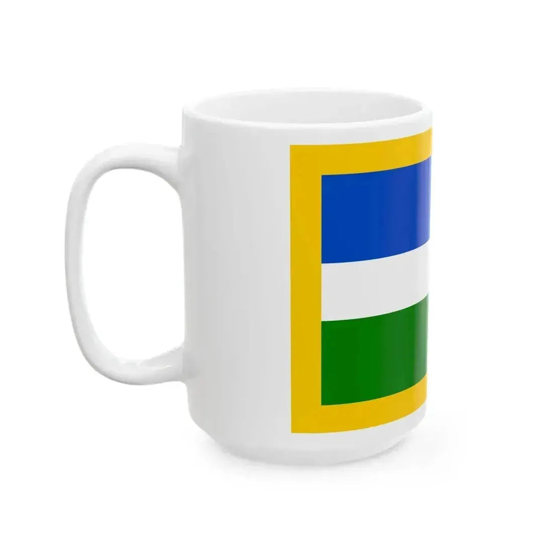 Flag of Benna (Italy) White Coffee Mug - Go Mug Yourself