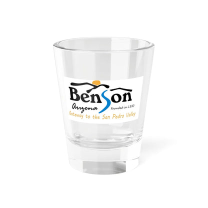 Flag of Benson Arizona (United States) Shot Glass 1.5oz 1.5oz - Go Mug Yourself