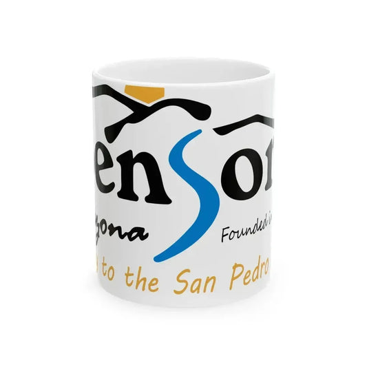 Flag of Benson Arizona (United States) White Coffee Mug 11oz - Go Mug Yourself