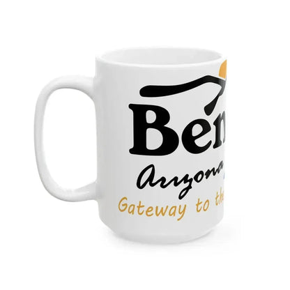 Flag of Benson Arizona (United States) White Coffee Mug - Go Mug Yourself