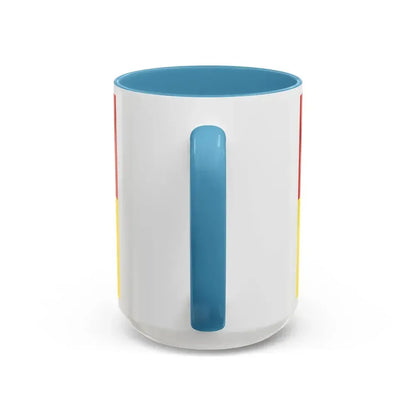 Flag of Bentheim Germany - Accent Coffee Mug - Go Mug Yourself