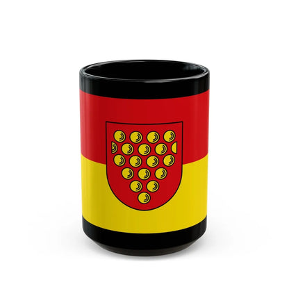 Flag of Bentheim Germany - Black Coffee Mug-15oz-Go Mug Yourself